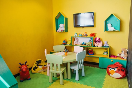 рестораны с детскими комнатами